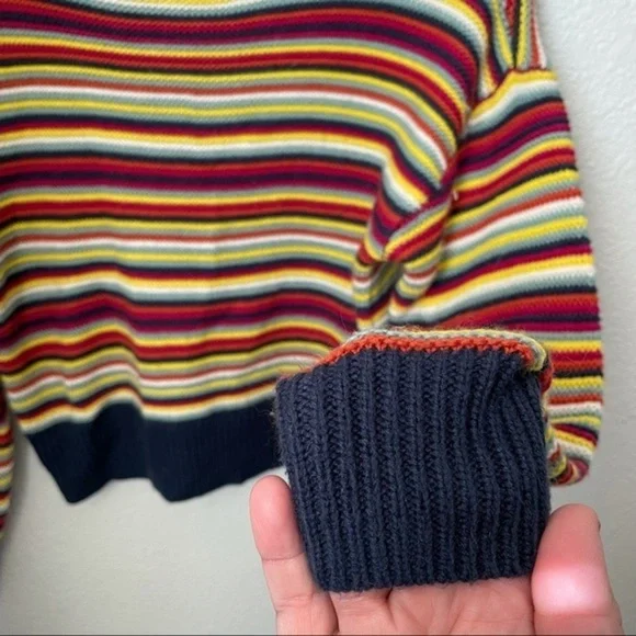 Wild Fable Striped Long-Sleeve Oversize Sweater - Picture 5 of 9